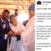 “My first wife and I married my second wife” – Botswana polygamous pastor says as he celebrates 3rd wedding anniversary with second wife