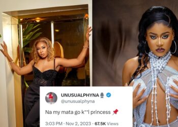 “Na my mata go k**l princess” – BBNaija’s Phyna slams Princess for telling her to carry her cross