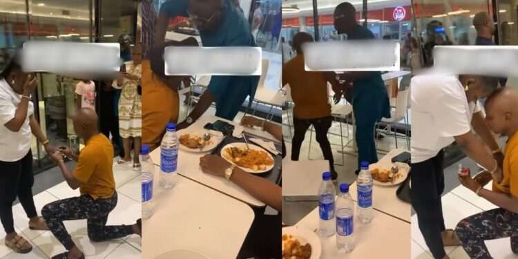Unique Proposal Goes Viral: Man Stages Assau.lt To Propose To His Girlfriend (VIDEO)