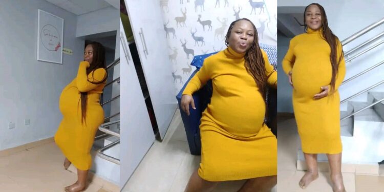 Nigerian woman celebrates as she gives birth to quadruplets
