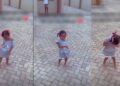 “She is reincarnated” – Little girl blows minds as she dances beautifully to Ayra Starr’s song, Sability