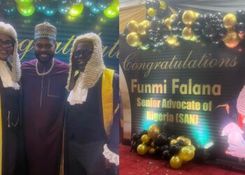 “What’s better than one senior advocate?” – Falz brags as his mom becomes a Senior Advocate of Nigeria