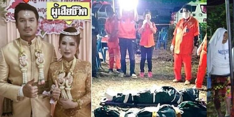 Tragic Wedding Shoot!ng Shocks Thai Village: Groom K!lls Bride, Family, and Himself