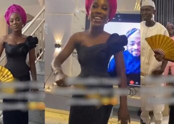 Nigerian lady stuns many by holding her introduction ceremony virtually