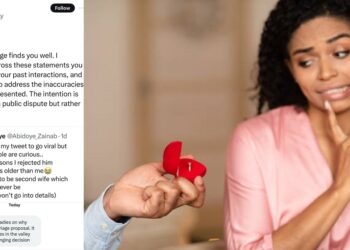 Internet users knock lady hours after she revealed why she could not marry her older lover with receipt of how he was sponsoring her expensive lifestyle 
