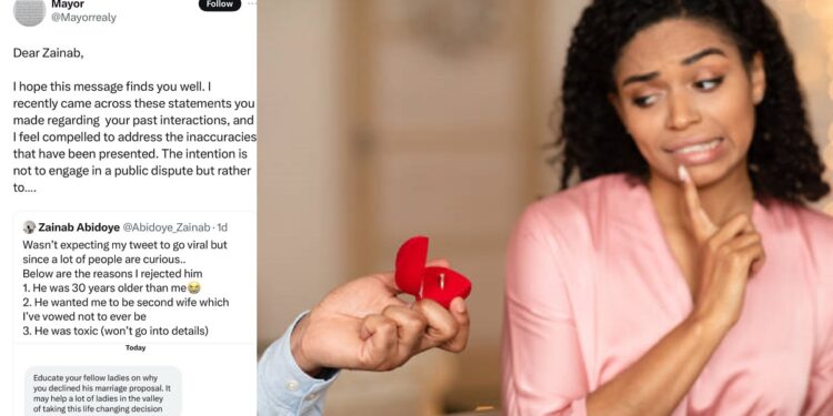 Internet users knock lady hours after she revealed why she could not marry her older lover with receipt of how he was sponsoring her expensive lifestyle