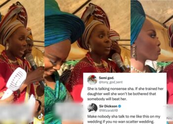 Nigerian mother sternly warns