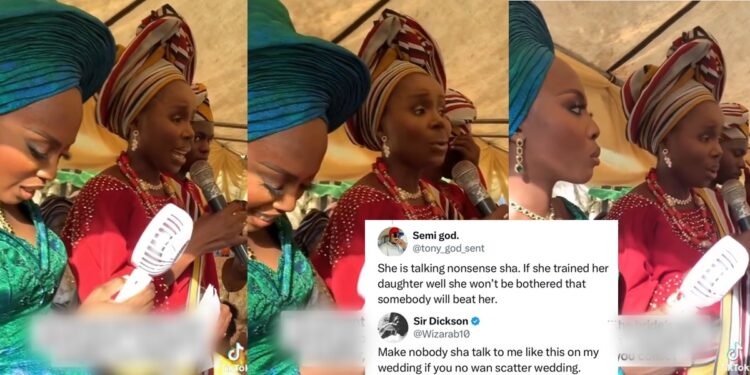 Nigerian mother sternly warns