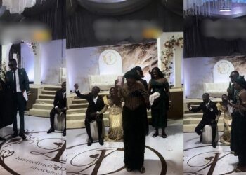 “Big cash out” – Reactions as lady requests ‘times ten’ of her money after gifting a man 20k at an event