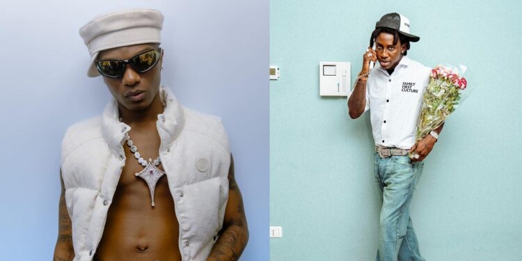 “If Shallipopi cough!! I go dance!” – Wizkid declares love for Shallipopi and his music