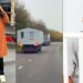 “Is it possible to travel with your home?” – Woli Agba questions UK residents after seeing a Caravan on the highway (VIDEO)