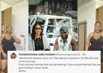 Nigerian lady lays curse on lady who posted that she was looking for a partner months after allegedly abandoning her boyfriend for singer Iyanya