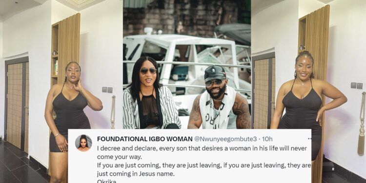 Nigerian lady lays curse on lady who posted that she was looking for a partner months after allegedly abandoning her boyfriend for singer Iyanya