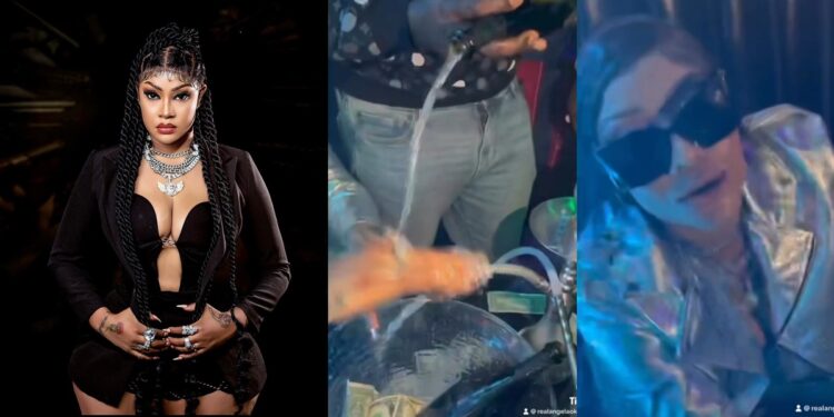 Angela Okorie blows