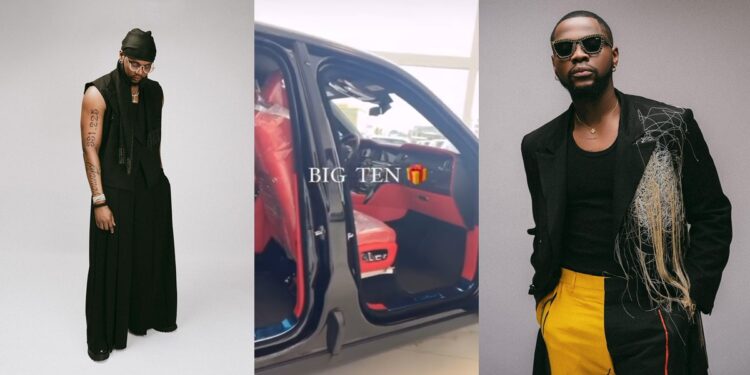 Kizz Daniel gifts