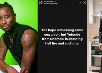 Nigerian Gay Rights Activist Bisi Alimi Reacts To Pope Francis’ Approval of Same-Sex Couple Blessings