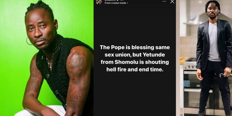 Nigerian Gay Rights Activist Bisi Alimi Reacts To Pope Francis’ Approval of Same-Sex Couple Blessings