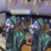 Viral Video Sparks Controversy As Nigerian Bride Avoids First Kiss With Her Husband (WATCH)