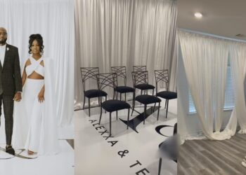 American Bride Shares Video Of Her Living Room Wedding With Just Nine Attendees (WATCH)