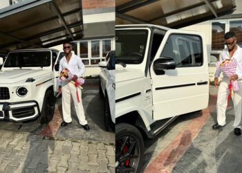 “Santa came baring gifts” – Singer, Chike celebrates as he gifts himself a brand new G-Wagon