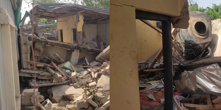 Tragedy Strikes as Building Collapses in Ondo, Claiming Lives of Mother and 9-Day-Old Baby