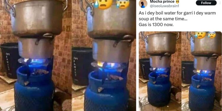 Nigerian Man Shares His New Gas-Saving Technique With Netizens Amidst High Increase In Gas Prices