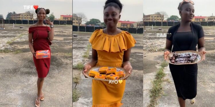 “Understanding picnic” – Internet users react as young ladies hold color-themed picnic in a ‘grand style’ (video)