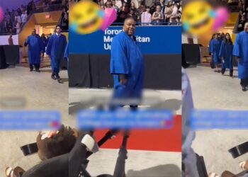 “Kids don’t care. When they are hungry, they are hungry” – Netizens react as boy asks his dad for food at his graduation ceremony (video)