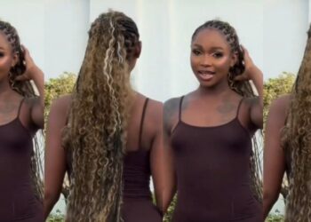 Nigerian transgender Jay Boogie Flaunts Surgically Enhanced Butt Amid Donation Scandal (VIDEO)