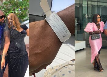 Laura Ikeji and husband, Ogbonna Kanu welcome third child