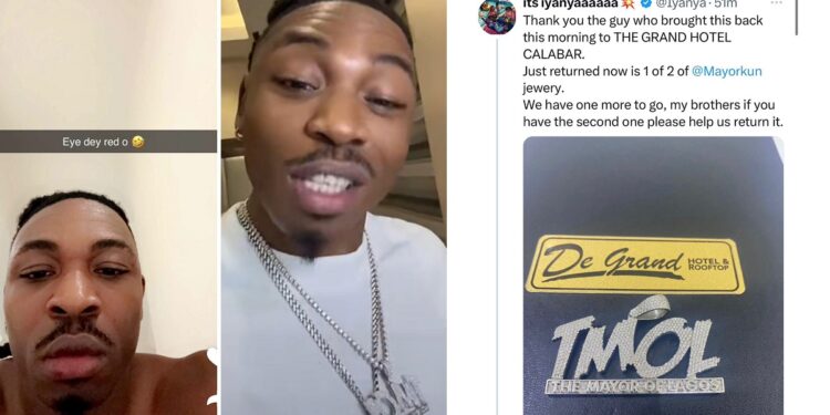 Mayorkun’s Stolen Jewelry Recovered In Calabar, Search Continues For Second Piece
