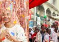 Nancy Isime donates an upgraded library to school to celebrate her 32nd birthday (video)