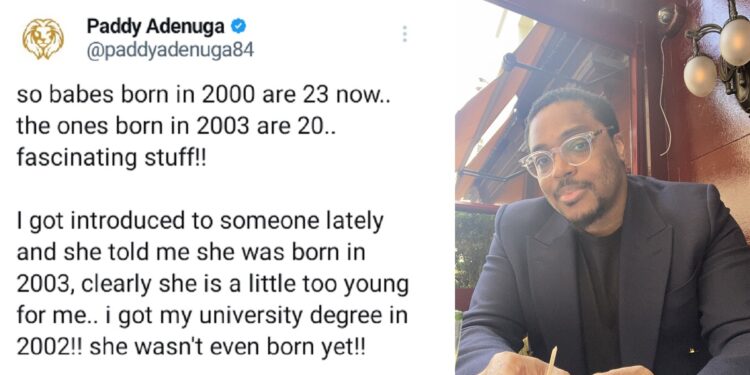 Billionaire’s Son, Paddy Adenuga Deems 20-Year-Old Lady “Too Young” For Him