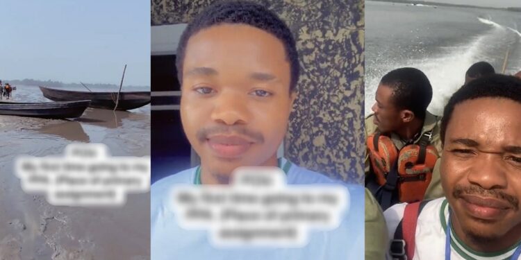 “Can never be me” – Corper shares how he and his colleagues were mobilized to their PPA (VIDEO)