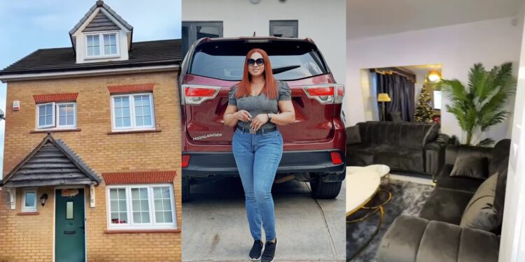 “God did it again” – Regina Chukwu celebrates her sister as she acquires multimillion naira house in the UK