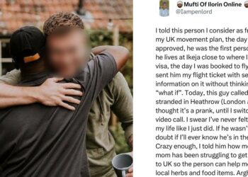 Man expresses disappointment as his friend conceals UK relocation plans despite carrying him along during his own relocation