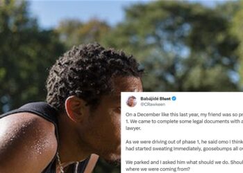 “Igbe ya weyrey gan” — Man narrates how his friend escaped embarrassment after being pressed in public