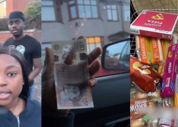 Nigerians react to video of lady who shared what the minimum wage per hour in the UK will get you (VIDEO)