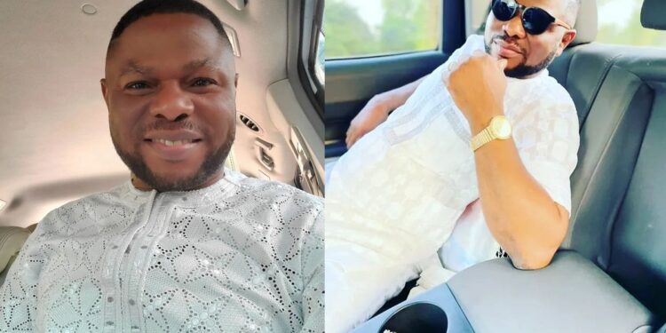 “Daddy, why can’t you stand?” – Emotional moment Yinka Ayefele gets questioned by his son about his inability to stand or walk (video)