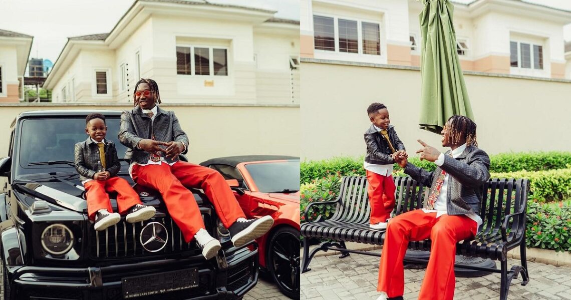 Zlatan Rapper Zlatan Celebrates His 29th Birthday In Style, As He Matches Outfits ...
