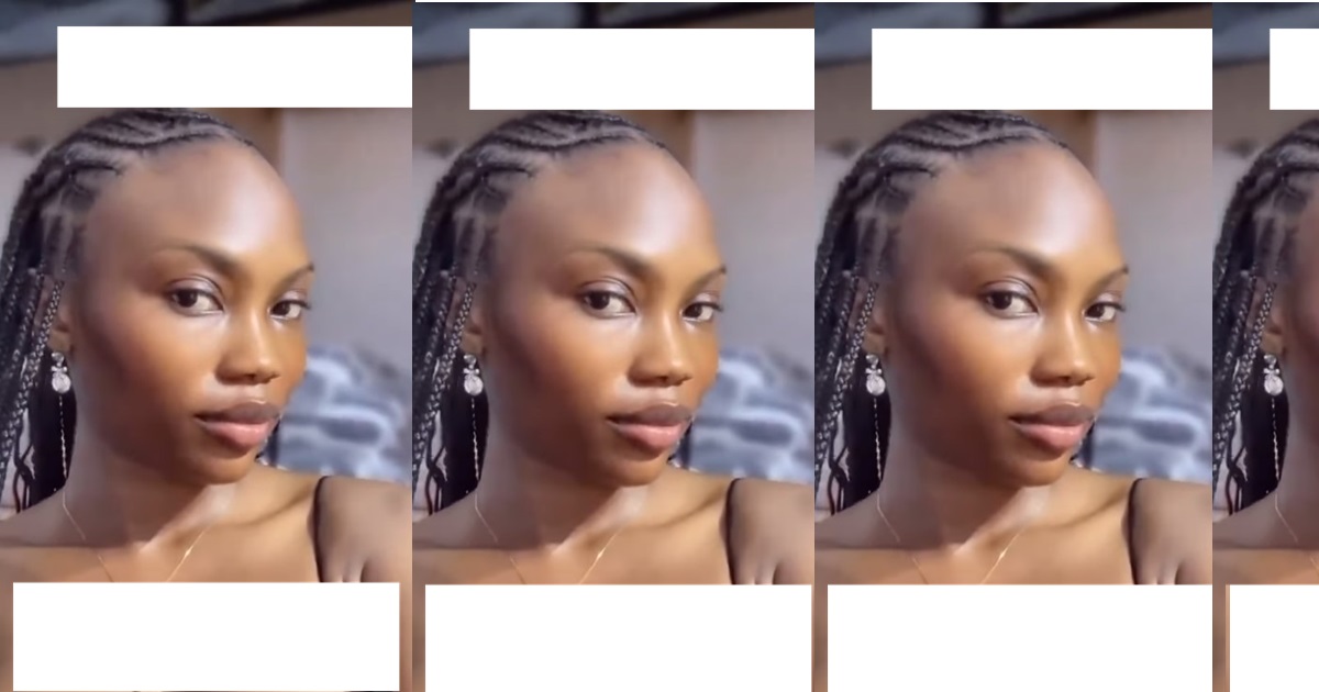 “Good Morning Mother of Six” – Reactions as bag vendor scolds young lady who failed to greet her appropriately (VIDEO)
