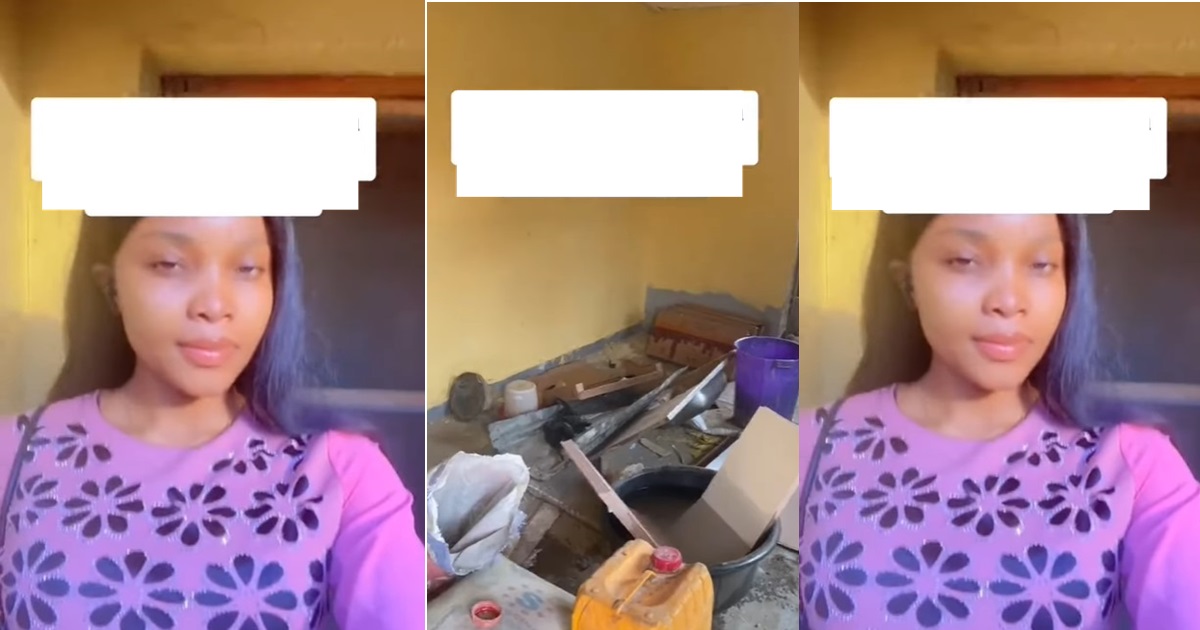 Lady shares the apartment an Abuja agent offered her for 200k (VIDEO)