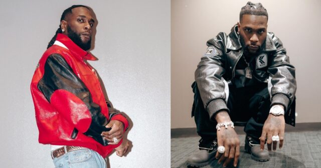 Birma Burna Boy left