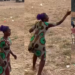 “Fan of the Tournament” – Passionate female football fan goes viral for her energetic show of support at a community tournament (WATCH)