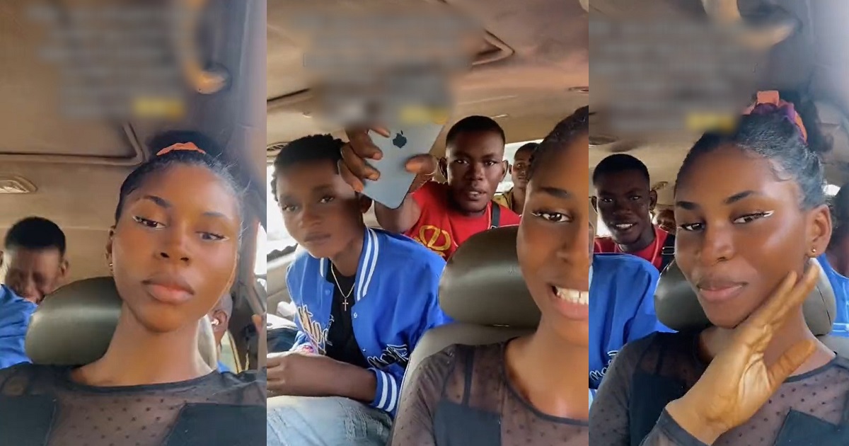 “Omo you calm o” – reaction as man calls lady degrading names in pubic transport because she refused to give him her number (VIDEO)