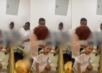 Hilarious moment mother conducted deliverance on her unmarried daughter following her brother’s proposal to his girlfriend (VIDEO)