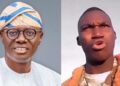 “You call a soldier uselɘss in front of those idi0t, those b@stard civilian” – Soldier fires at Gov. Sanwo Olu for arresting his colleague for plying a ‘one way’ (VIDEO)