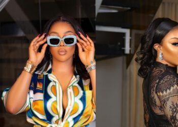 Media Personality, Toke Makinwa snaps back at man who trolled her for having crush on Drake.