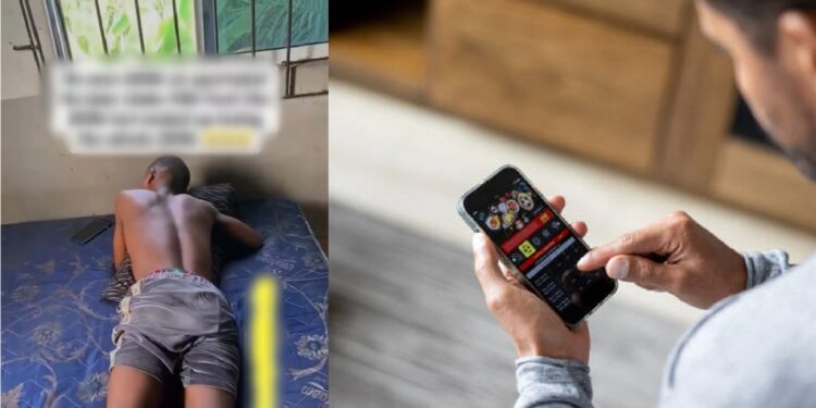 Nigerian man heartbroken after losing 200k to sports betting, minutes after winning it