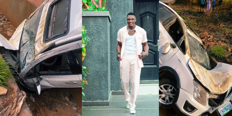 “Surviving the unimaginable, thriving against all odds” – BBNaija Chizzy writes after surviving a ghastly car accident with no injuries (VIDEO)